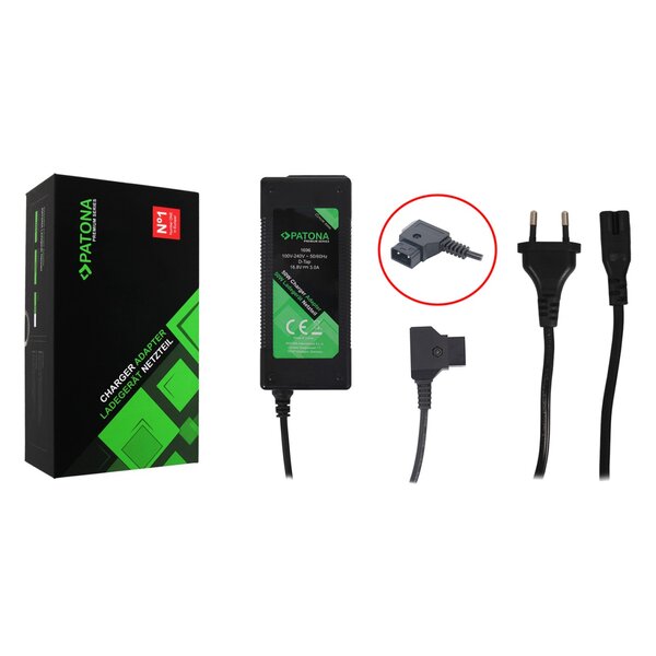 Patona Premium D-Tap Ladegerät 3A für Sony BP-95W BP-190WS DSR 250P 600P 650P 652P BP-95W BP-190WS 