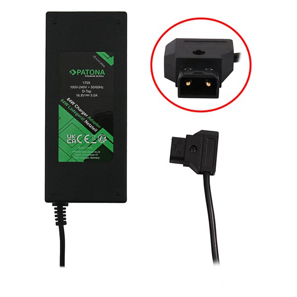 Patona Premium D-Tap Ladegerät 5A für Sony BP-95W BP-190WS DSR 250P 600P 650P 652P BP-95W BP-190WS 