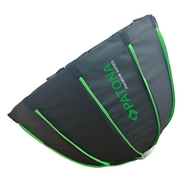 Patona Premium Deep Throw Softbox 90 cm parabolisch inkl. Gitter & Tasche (Bowens-Halterung) 