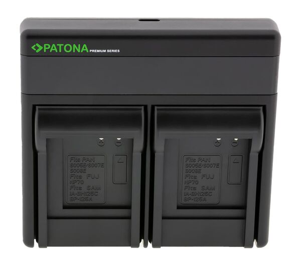 Patona Premium Dual PD Performance Ladegerät für Panasonic  CGA-S007E