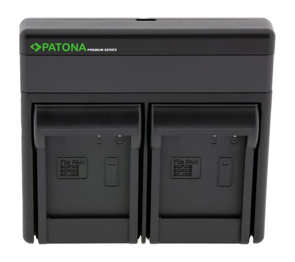 Patona Premium Dual PD Performance Ladegerät für Panasonic  DMW-BCF10E