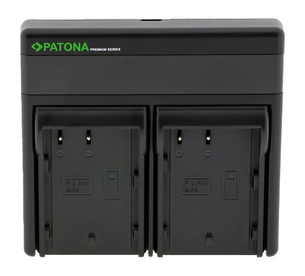 Patona Premium Dual PD Performance Ladegerät für Panasonic  DMW-BLF19