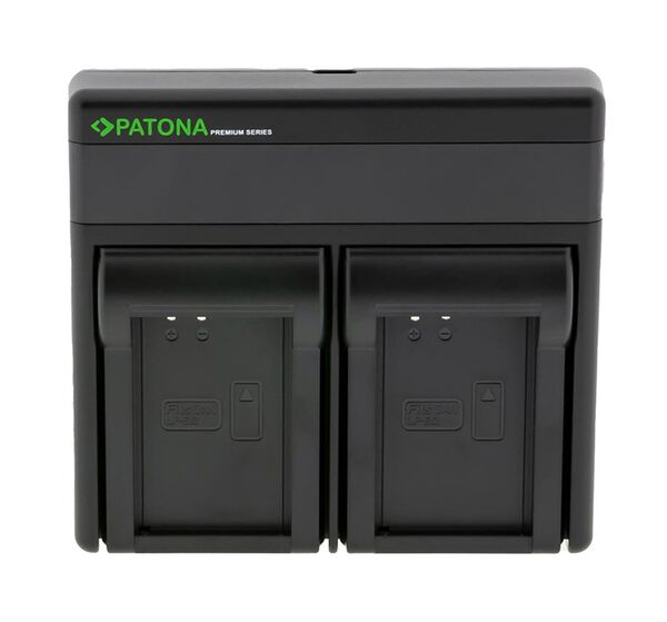 Patona Premium Dual PD Performance Ladegerät für Canon  LP-E12