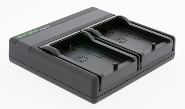Patona Premium Dual PD Performance Ladegerät für Canon  LP-E5