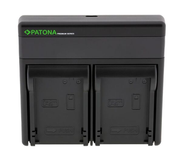 Patona Premium Dual PD Performance Ladegerät für Canon  LP-E8