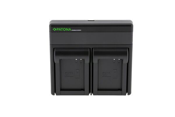Patona Premium Dual PD Performance Ladegerät für Canon  NB-10L