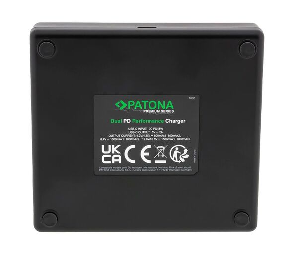 Patona Premium Dual PD Performance Ladegerät für Canon  NB-11L