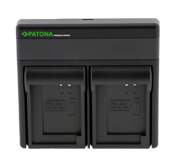 Patona Premium Dual PD Performance Ladegerät für Canon  NB12L