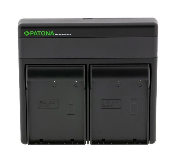 Patona Premium Dual PD Performance Ladegerät für Olympus  BLH-1 incl. USB-C input/output
