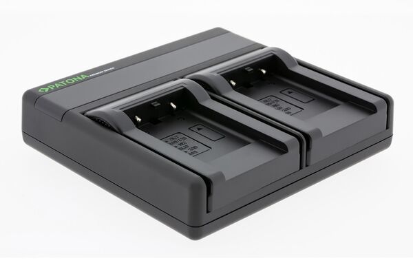 Patona Premium Dual PD Performance Ladegerät für Olympus  Li-40B incl. USB-C input/output	     