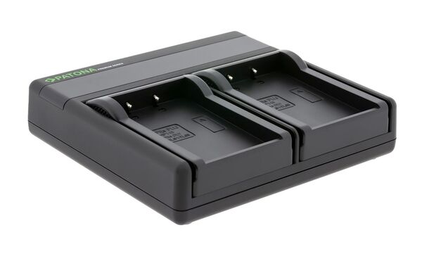 Patona Premium Dual PD Performance Ladegerät für Olympus  PS-BLS1 BLS5 incl. USB-C input/output	     