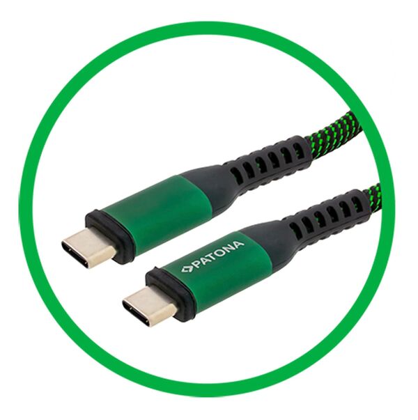 Patona Premium Dual PD Performance Ladegerät für Sony  BP-U60 incl. USB-C input/output