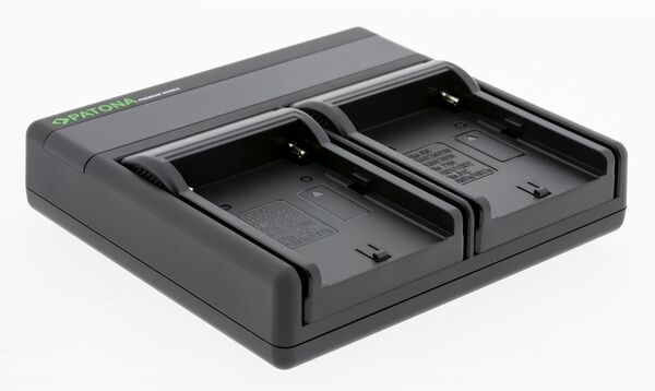 Patona Premium Dual PD Performance Ladegerät für Sony  NP-FM50 incl. USB-C input/output