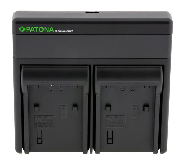 Patona Premium Dual PD Performance Ladegerät für Sony  NP-FP50 incl. USB-C input/output
