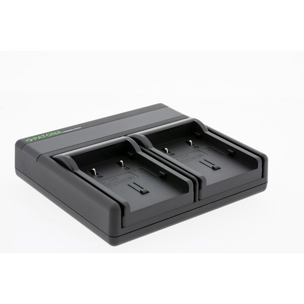 Patona Premium Dual PD Performance Ladegerät für JVC  BN-VF707U incl. USB-C input/output