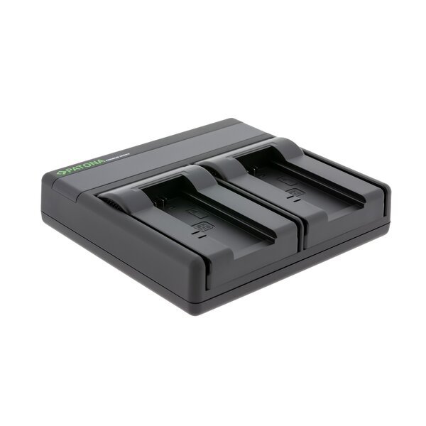 Patona Premium Dual PD Performance Ladegerät für Sony  NP-FC10 incl. USB-C input/output
