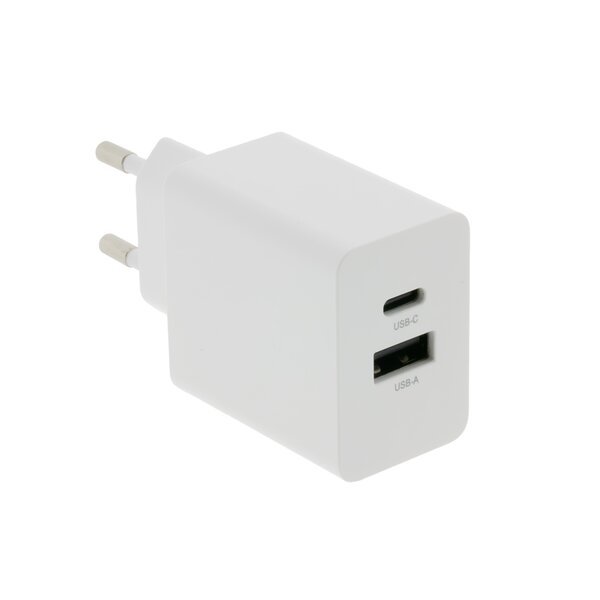 Patona Premium GaN PD35W Adapter white 1xUSB-C 1xUSB-A PD3.0 QC3.0 