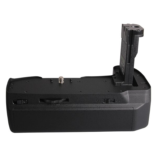 Patona Premium Handgriff für Blackmagic 4K 6K für 3 Batteries LP-E6N incl. USB C Charger 