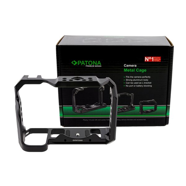 Patona Premium Kamera Cage / Käfig für Nikon Z5 Z6 Z7 Z6II Z7II 