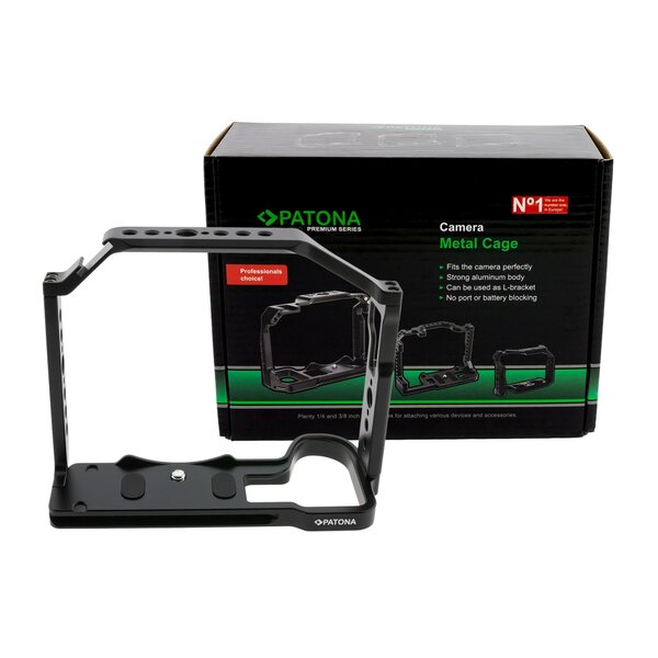 Patona Premium Kamera cage / Käfig für Panasonic G9II 