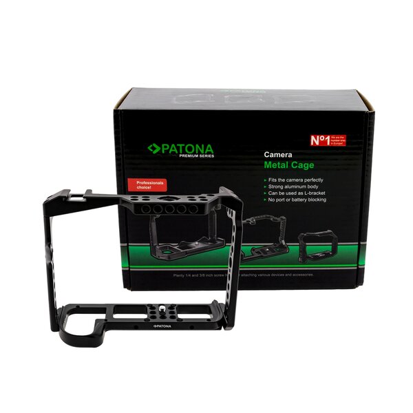 Patona Premium Kamera Cage / Käfig für Panasonic S1 S1H S1R 