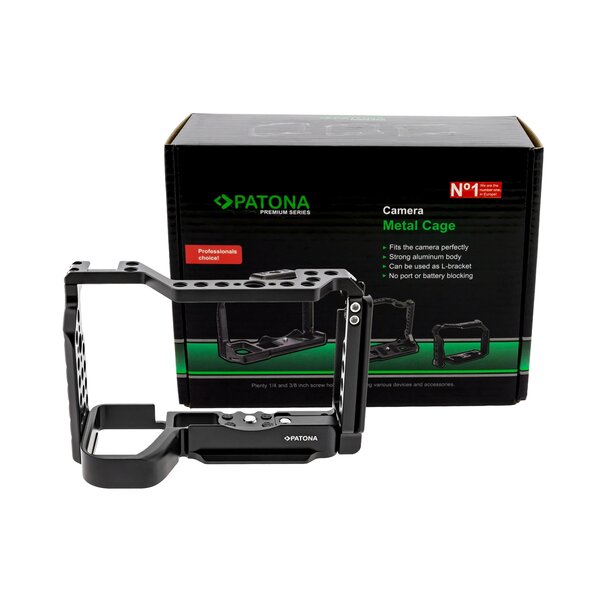 Patona Premium Kamera Cage / Käfig für Sony A6600 
