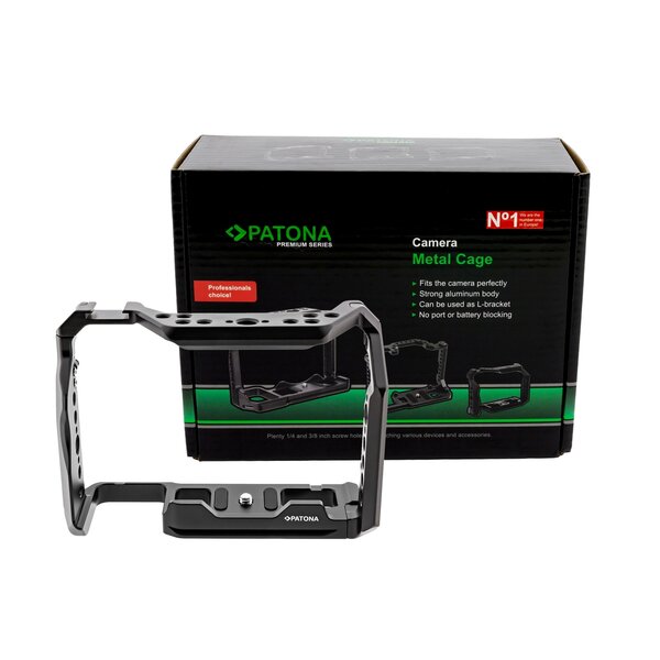 Patona Premium Kamera Cage / Käfig für SONY A7R2 A7R3 A9 ILCE-7SM3 