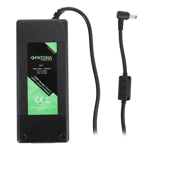Patona Premium Ladegerät 180W 19V 9,5A 5,5 x 2,5mm 