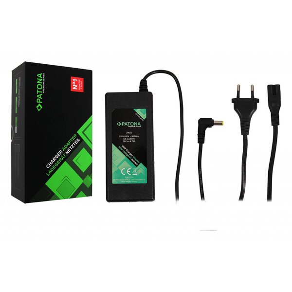 Patona Premium Ladegerät 19V 4,74A 90W für Acer Aspire/Travelmate/Extensa/Medion PA-1900-05 incl. power Kabel 