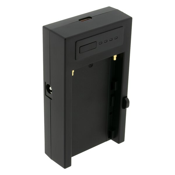 Patona Premium Multi Adapter & Ladegerät für Sony NP-F Serie PD30W USB-C DC5521/DC5525 DC8V/12V with 1/4inch thread 