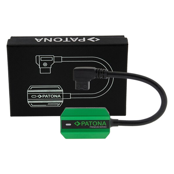 Patona Premium PD100W multifunctional D-Tap to USB-C adapter für mobile power supply 