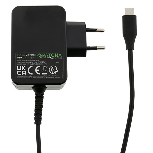 Patona Premium PD65W Netzteil für Asus Lenovo Dell 