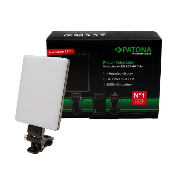 Patona Premium Smartphone RGB/Bi Color Licht 