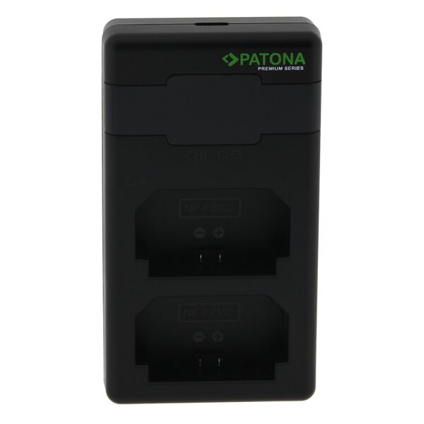 Patona Premium Twin Performance PD Ladegerät für Sony  NP-FZ100