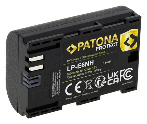 Patona PROTECT Akku für Canon  LP-E6NH