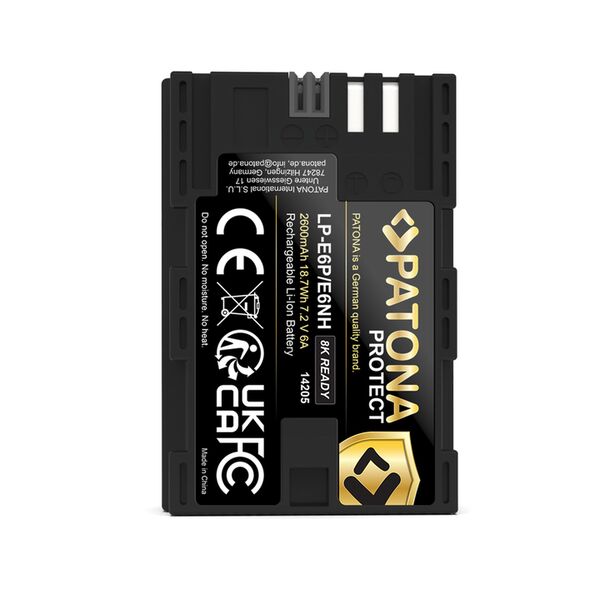Patona PROTECT Akku für Canon  LP-E6P