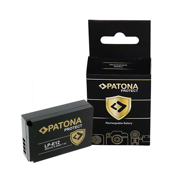 Patona PROTECT Akku für Canon  LP-E12