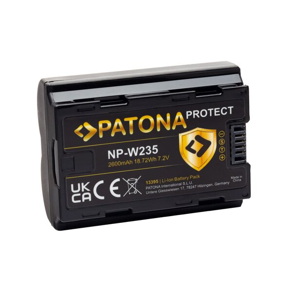 Patona PROTECT Akku für Fuji  NP-W235
