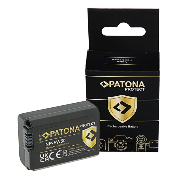 Patona PROTECT Akku für Sony  NP-FW50