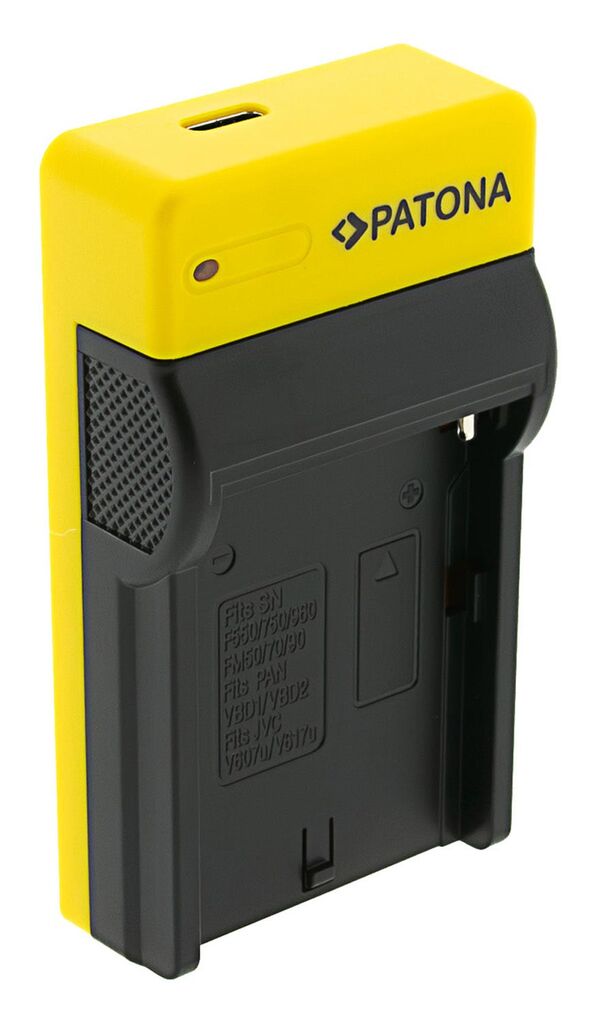 Patona Slim micro-USB Ladegerät für Sony  NP-BX1