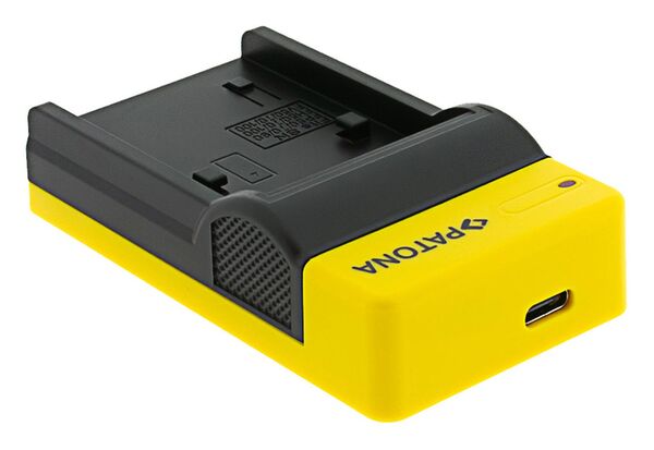 Patona Slim micro-USB Ladegerät für Sony  NP-FP50