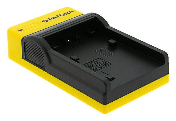Patona Slim micro-USB Ladegerät für Sony  NP-FP50