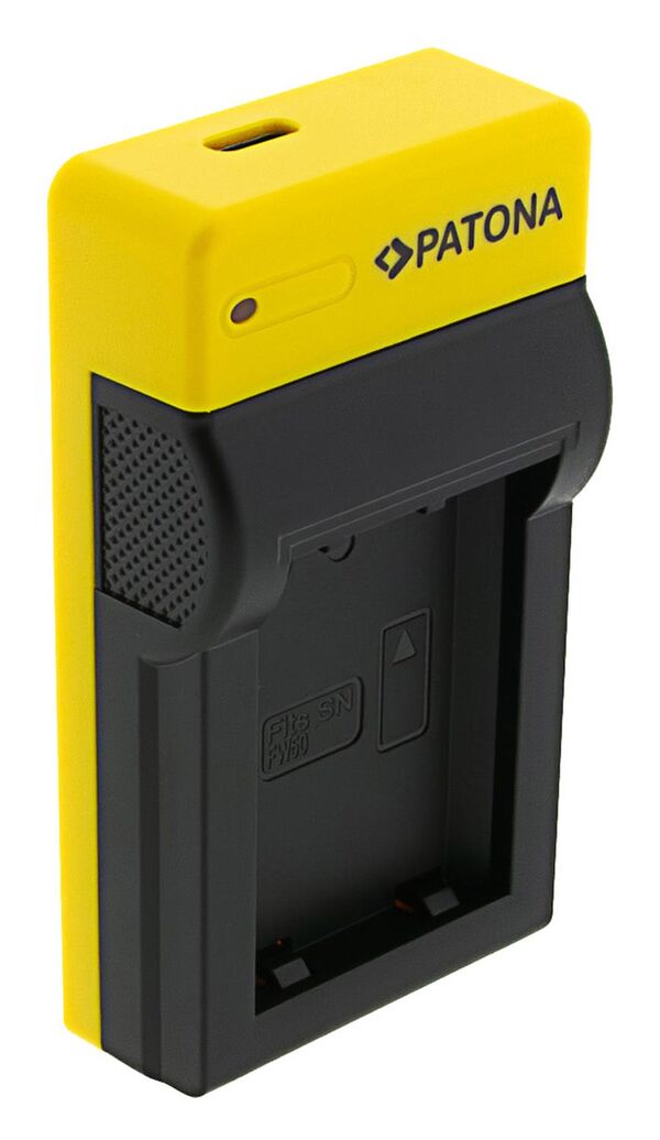 Patona Slim micro-USB Ladegerät für Sony  NP-FW50