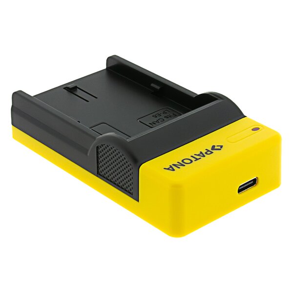 Patona Slim micro-USB Ladegerät für Canon  LP-E6