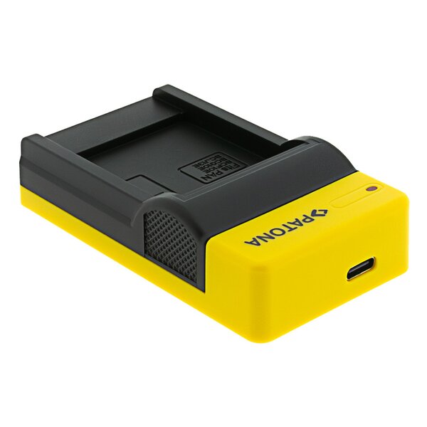 Patona Slim micro-USB Ladegerät für Panasonic  DMW-BCF10E