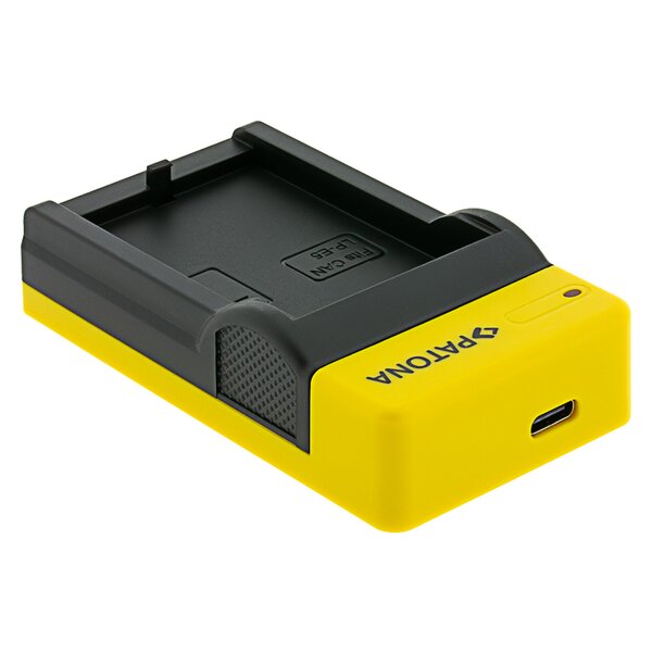 Patona Slim USB-C Ladegerät für Canon LP-E5 