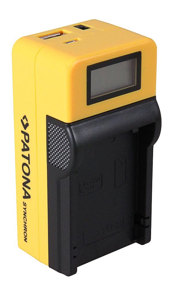 Patona Synchron USB Ladegerät für Canon  LP-E8