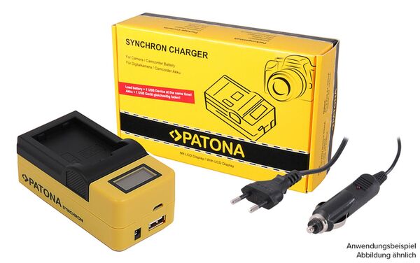 Patona Synchron USB Ladegerät für Nikon  ENEL25