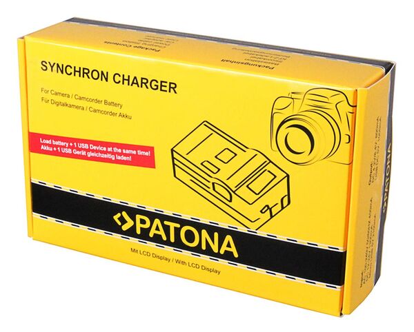 Patona Synchron USB Ladegerät für Nikon  ENEL25