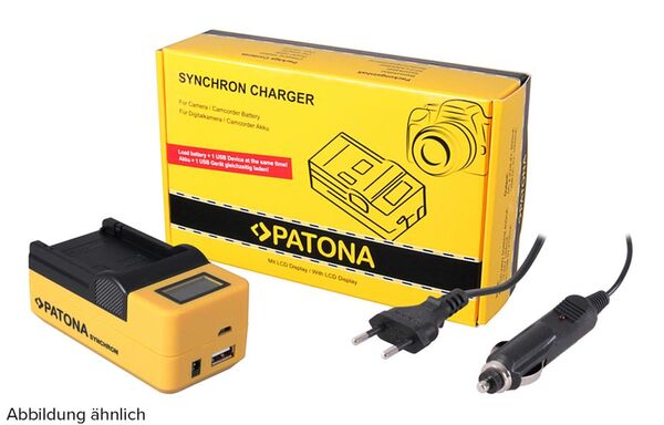 Patona Synchron USB Ladegerät für Panasonic  BCK7